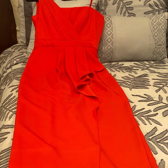 Beautiful once worn one shoulder evening gown. - Picture 1 of 6